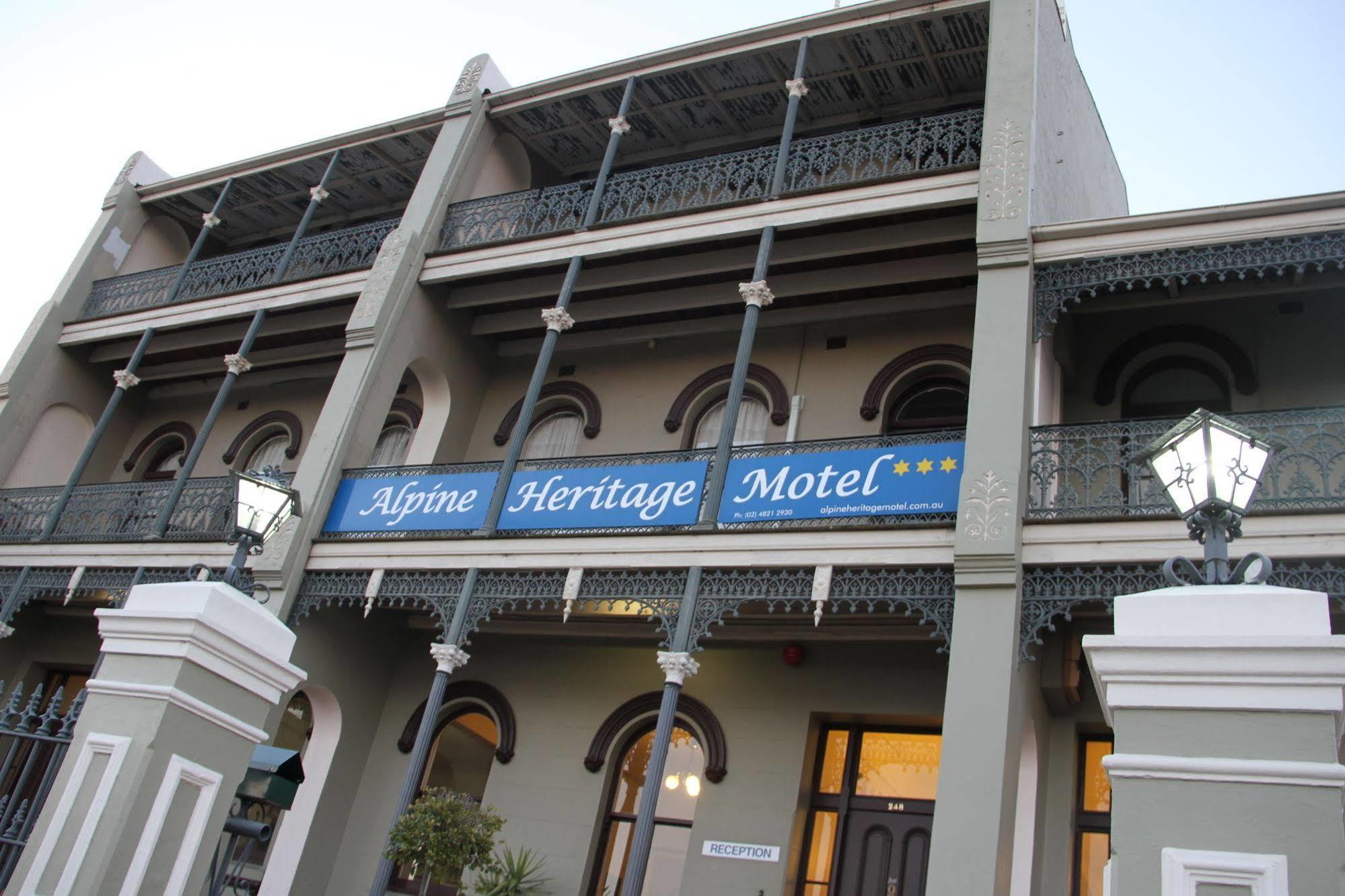 Alpine Heritage Motel Goulburn Eksteriør bilde